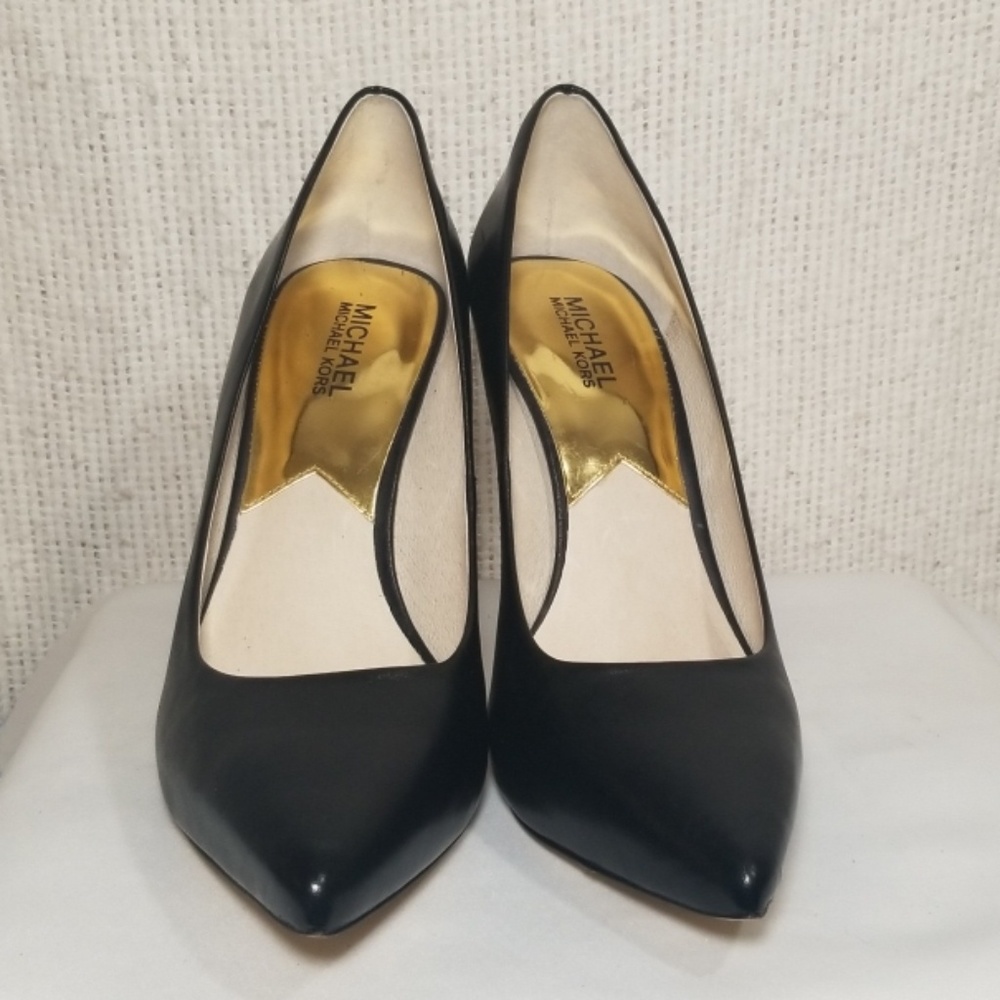 Michael Kors | Leather High Heel Pumps - Picture 1 of 8
